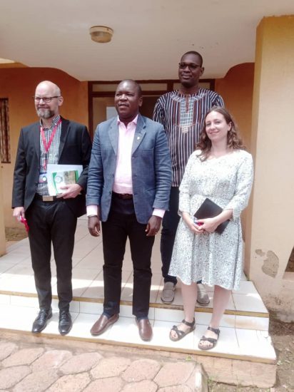 Visite de courtoisie d’une délégation de l’ambassade du Danemark au Burkina au Président de la CNDH