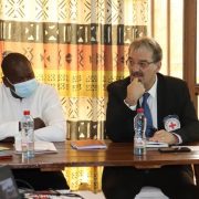 Echanges d’informations entre le Comité International de la Croix Rouge #CICR et la Commission Nationales des Droits Humains #CNDH, ce lundi 15 novembre 2021, à Ouagadougou.