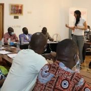 Echanges d’informations entre le Comité International de la Croix Rouge #CICR et la Commission Nationales des Droits Humains #CNDH, ce lundi 15 novembre 2021, à Ouagadougou.