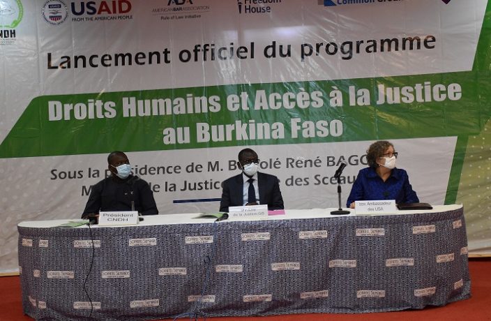 Droits humains et accès à la justice : Le programme lancé officiellement
