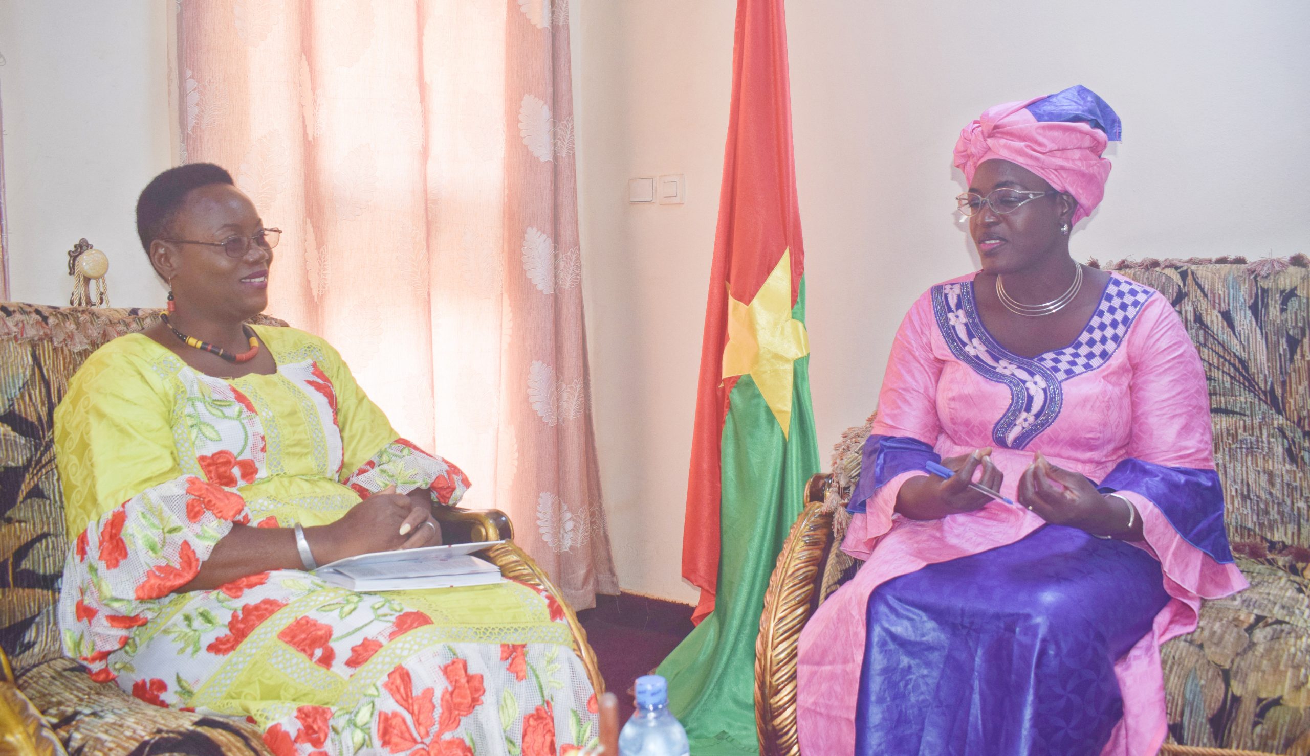 Audience : Une délégation de la Plateforme mondiale des femmes du Burkina reçue par la Présidente